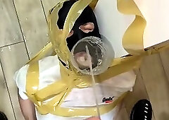 French slut drinks piss