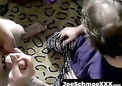 Amateur gets blowjob before giving mature gay a mouthful of cum