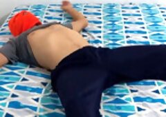 Hot twink Martin13 gets down and dirty with sexy boys in some bareback action