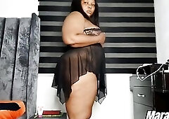 Overweight Butt Black mother I'd like to fuck Nonstop Multiple Climax Solo Play