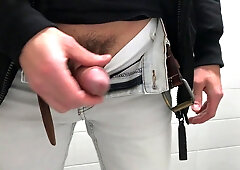 Taunting my schlong the entire day