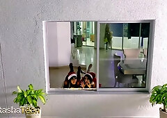 MERRY CHRISTMAS NATASHA TEEN PRODUCTIONS ORGY ISABELLA UZCATEGUI , DANIELA GARCIA, CYBER SHOT , MELL BLANCO