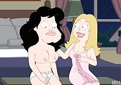 American Daddy Porn Parody Bare Scene