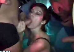 breasty teen 1st group sex party