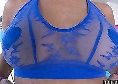 Opening up Chloe Amour's tight ass