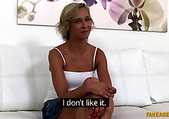 Lola in Shy waitress will do anything to become a model - FakeAgent