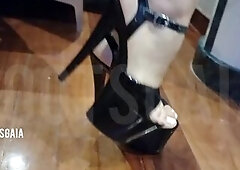 PENDEJA ARGENTINA EN TACOS ALTOS SE TOCA Y TERMINA ACABANDO