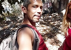 Blonde teenagers getting down in Mexico