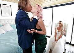 Bride Allows Groom To Fuck Her Bridesmaid