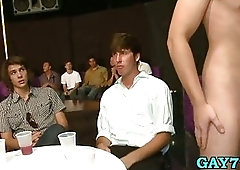 Gays suck cocks in public