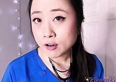 Oriental Nurse gives U Medical Exam & Cure -ASMR BJ