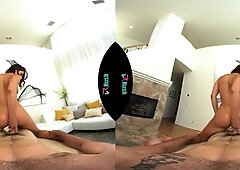 VRHUSH Abella Danger fucks her massage therapist