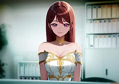 My Favorite Beautiful Boss Is A Erotic Masturbation Streamer (vtuber) And Im The Only One To Notice... Hana Alice