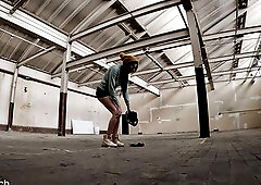 I Left my Raiment BEHIND and SQUIRTED! - Public Nudity Warehouse Dare