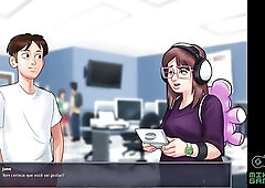 2D Porn Game, Summertime Saga movie scene 116 - It was for my ally but I had to screw her 1st