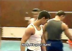 Lustful Gay Guys Fucking In Sauna