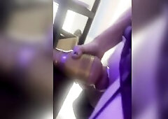 Just a little movie scene of me playing with my fleshlight. Have A Fun it during the time that it lasts 'cuz my little kitty clitoris is shrinkin