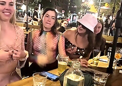 Amateur princesses voyeur fucking in public place