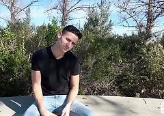 Paul Wagner and Vinny Blackwood fuck in a straight seduction scene