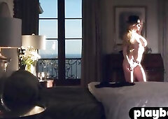 Glamorous brunette hair Dasha Astafieva naked fantastic large breasts and ideal butt in excellent photo session Hot mother I'd like to fuck posed