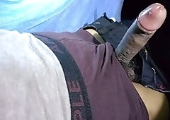 Penis erection, big gay, straight guy