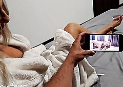 Share a daybed with Stepmom like in a porn episode