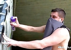 Fucked Up Granny Wanking a Vandal