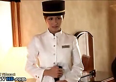 Asian beauty in nylons has to give pleasure