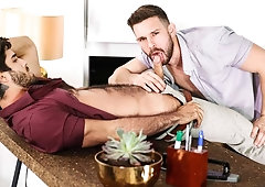 Hunky accountant Diego Sans fucking his client, Casey Jack