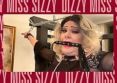 Dizzy is chained by her Master