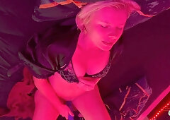 Caught My Roommate Masturbating And Give Her Creampie