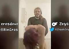 Strapped Punk Youngster Thrown about in douche (Zeyth + Eros Dove)