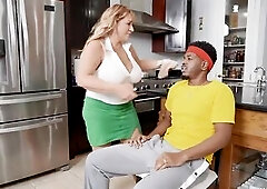 2 MILFs and a Tearaway Threesome Miss Raquel, Melony Melons Brazzers