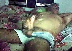 Str8 daddy stroke on bed 6