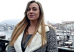 GERMAN SCOUT - BIG NATURAL TITS TEEN JOSEPHINE FUCK AT REAL PICKUP CASTING FOR CASH