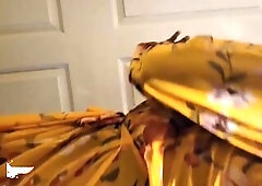 Laffy Taffy pt2 Tiny Black Disrobe Tease Blow Job Ending