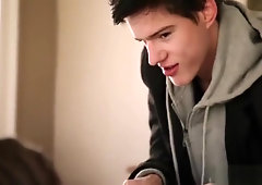 Big dick twink anal sex with cumshot