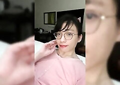 Cute Oriental trans Lilia Craving gets railed by sex machine