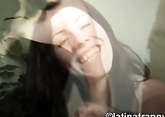 Nikki Montero and Pablo goes for a Shemale Hunt on Street