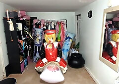 Kigurumi Flip Breathplay and Inflatable Cushion Hook-Up