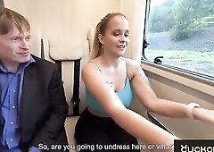 CuckoldXXX - Breasty Jennifer Mendez Cheats on her Cuck Boyfriend with a Random RV Driver