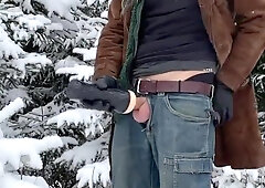 Santa droplets a package - Vertical 60fps