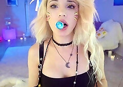 Blond Teen Solo Webcam Masturbation