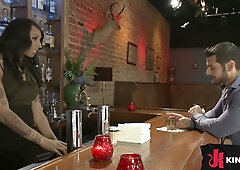 Honey Foxxx And Marcus Ruhl - Honey Has The Biggest Cock In The Business! Honey Is A Gorgeous Ts Bartender Who Makes A Lonely Cust