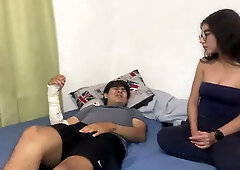 My Best Friend's Girlfriend Comes to Take Care of Me