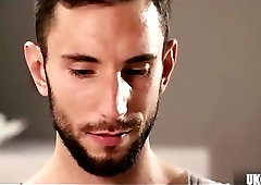 Muscle gay anal sex and cumshot