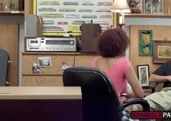 Naughty pawndude Shawn fucks pretty ebony Raven Redmond