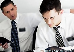 Elders wrestle and cum