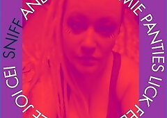 Dominated To Sniff And Lick Cummie Panties Lick Feet And Joi Cei Cum With Countdown With Goddess Lana