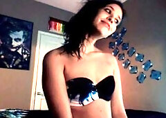 Pale amateur teen brunette Lynn Love